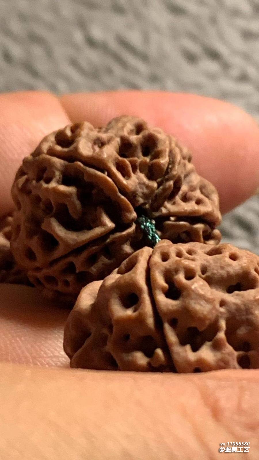 大金刚菩提双龙纹细节